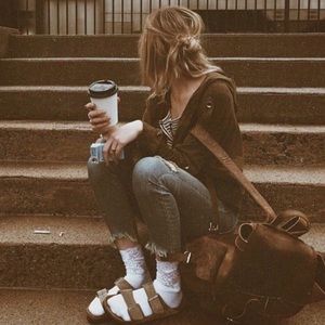 Lightly used Birkenstock Arizona size 39